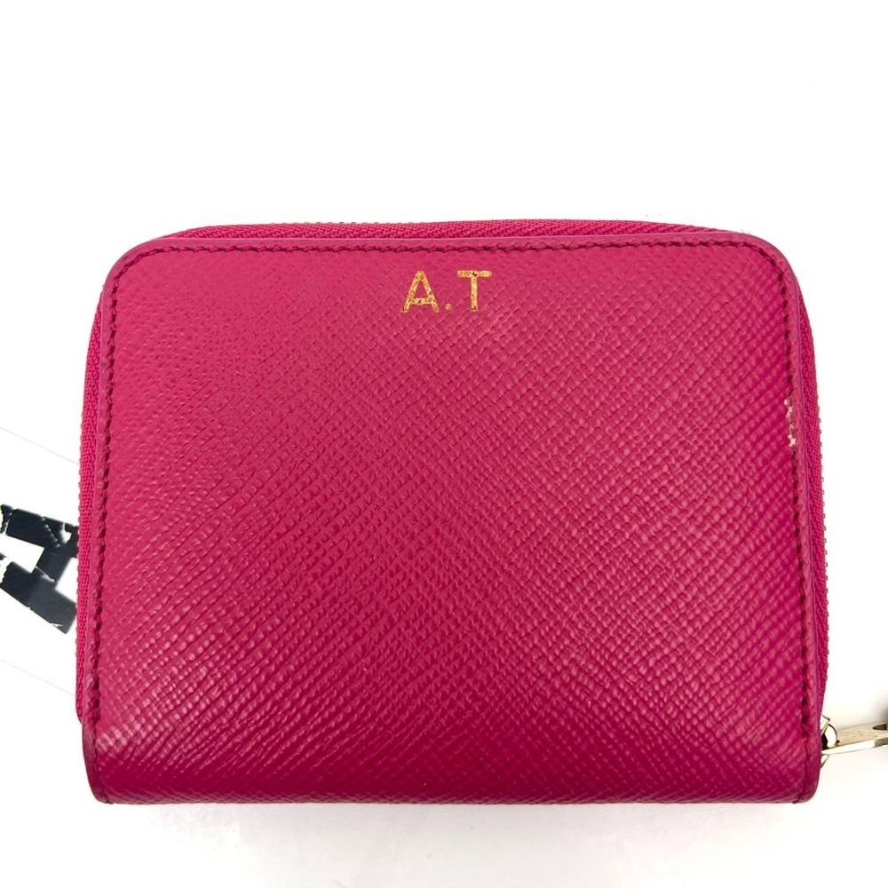 Smythson Panama Zip Coin Purse